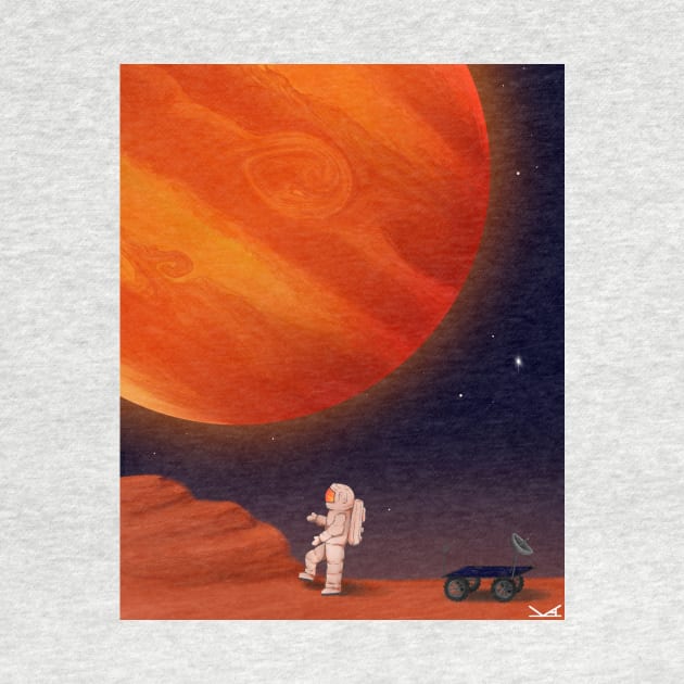 Red Planet Astroexplorer by FernheartDesign